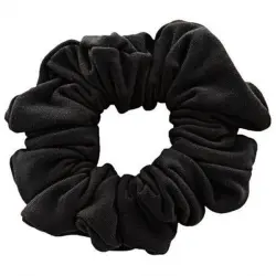 Coletero De Terciopelo Goma de pelo SOHO Coletero Scrunchie para el Cabello - Negro