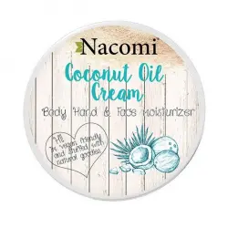 Crema Aceite de Coco para Rostro Cuerpo y Manos 100 ml
