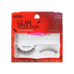 Glam After Dark Halloween Pearl Earring Pestañas Postizas