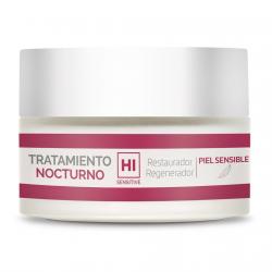 HI SENSITIVE - Tratamiento Facial Nocturno Regenerador Para Piel Sensible