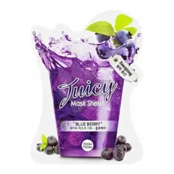 Holika Holika - Máscara Juicy de papel con extracto de Arándano - Energizante