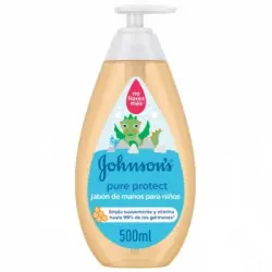 Johnson´s Johnson's Baby Pure Protect Jabón de Manos para Niños , 300 ml