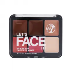 Let's Face It Paleta de Rostro  W7