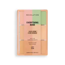 Makeup Revolution - Paleta de rostro Everything Base Face Icon Complexion - Light