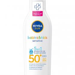 NIVEA - Leche Solar Niños Sensitive Protege & Juega SPF 50+ Sun