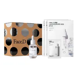 Plump Up Beauty Kit Estuche Regalo Serum Ácido Hialurónico 30 ml Y 3 Mascarillas Ácido Hialurónico 15 ml