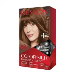Revlon - ColorSilk Beautiful Color Tintes permanentes 1 pieces Marrón unisex