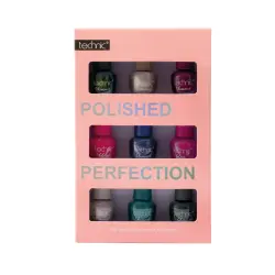 Technic Cosmetics - Set de esmaltes de uñas Polished Perfection