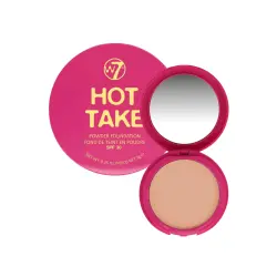 W7 Cosmetics - *Hot Take* - Base de maquillaje en polvo SPF30 - Warm Beige