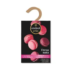 AMBAR Perfums - Ambientador sachet de armario - Fresa nata