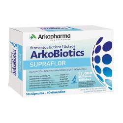 Arkopharma - 10 Cápsulas Supraflor Arkobiotics