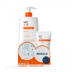 AT4 Gel de Baño Dermograso Extrasuave y Emoliente + Regalo Crema 800 ml