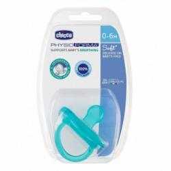 Chicco Chicco Chupete Physio Soft 0-6m Silicona Azul, 1 un