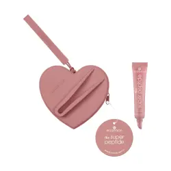 essence - Set Bálsamo labial + Accesorio The Super Peptide - 01: All Toffee'd Up!
