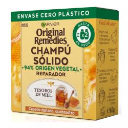 Garnier - Champú Solido Reparador Original Remedies Tesoros De Miel