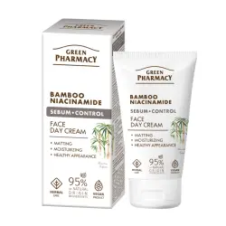 Green Pharmacy - Crema facial control de sebo día - Bambú + Niacinamida