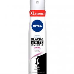 Nivea - Desodorante En Spray Black & White Invisible Original
