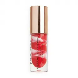 Revolution - Brillo de labios Ceramide Lip Swirl - Bitten red