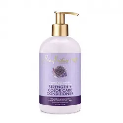 Shea Moisture - Acondicionador protector del color Strength + Color Care - Agua de arroz morado