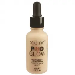 Technic Cosmetics - Base de maquillaje Pro Glow Foundation - Ivory