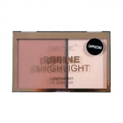 Technic Cosmetics - Kit de contorno Define & Highlight - Capuccino