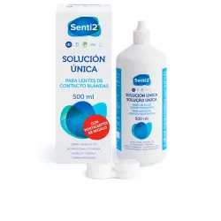 Única solución con ácido hialurónico + portalentes 500 ml