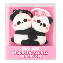 Magnetic Besties Panda Love Llaveros Magnéticos