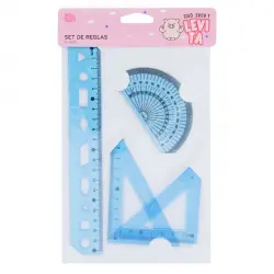 ¡43% DTO! Set de Reglas 4 uds