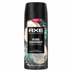 Axe Desodorante Pure Coconut Fragancia Premium , 150 ml