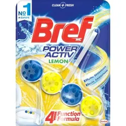 Bref Power Activ Lemon 1 und Colgador WC