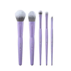 Eigshow - *Purple* - Set de 5 brochas de maquillaje DayPlus