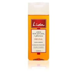 Lida LIDA JABON LIQUIDO 100% NATURAL DE GLICERINA ORIGINAL 600 ml Gel de Baño