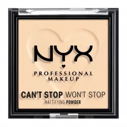 NYX Professional Makeup - Polvos Matificantes Profesionales Can´t Stop Won´t Stop