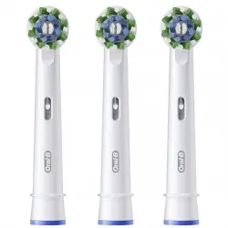 Oral b-Braun - Pack de 3 cabezales de recambio Oral b - Braun Cross Action.