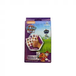 Tatuaje Citronella Patrulla Canina Rosa