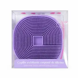 Cepillo Exfoliante Corporal de Silicona Grape Soda