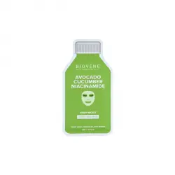 Mascarilla Facial Dewy Moist Aguacate, Pepino y Niacinamida 25 ml