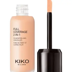 Base De Maquillaje Y Corrector 2 En 1 Full Coverage 2-In-1 Foundation & Concealer Kiko Milano N25 Neutral