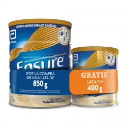 Ensure - Complemento Nutricional Vainilla 850 G + 400 G Nutrivigor