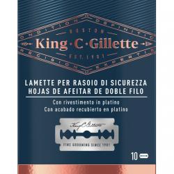 Gillette - Recambios Para Maquinilla 10 Uds King C.