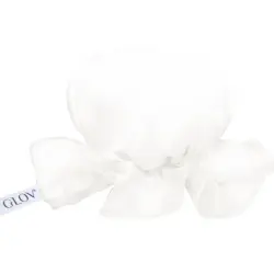 Glov - Turbante satinado mini antiencrespamiento - Blanco