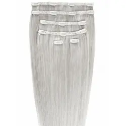 Gold24 - Extensiones Con Clip Gold24 #4 Marrón - 60 Cm Extensiones de cabello 1 pieces Plata unisex