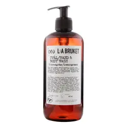 L:a Bruket - 069 Hand & Body Wash Lemongrass Jabones 450 ml unisex