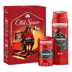 Mejor Dto!   Wolfthorn Gamer Estuche  1 und Set de Desodorante en barra y Gel de Ducha para Hombre