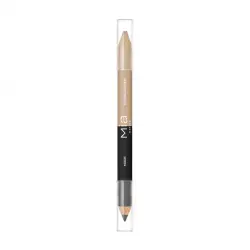 Mia Make Up - EyeBrow Perfect Duo Lápices de cejas 7.5 g 007 - DARK