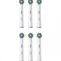 Oral b-Braun - Pack de 6 cabezales de recambio Oral b - Braun Cross Action.