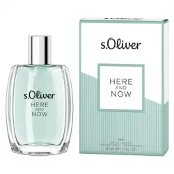 s.Oliver Here And Now Eau de Toilette Spray 50 ml 50.0 ml
