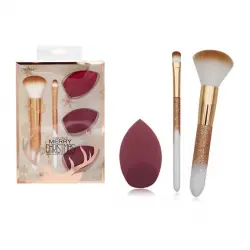 Set 2 Brochas Y 3 Esponjas