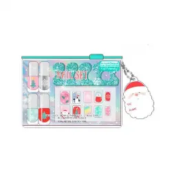 Set Manic Nailpolish + Toe Separ Snow