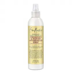 Shea Moisture - Spray protector anti rotura Fortalece y Restaura - Aceite de ricino negro de Jamaica